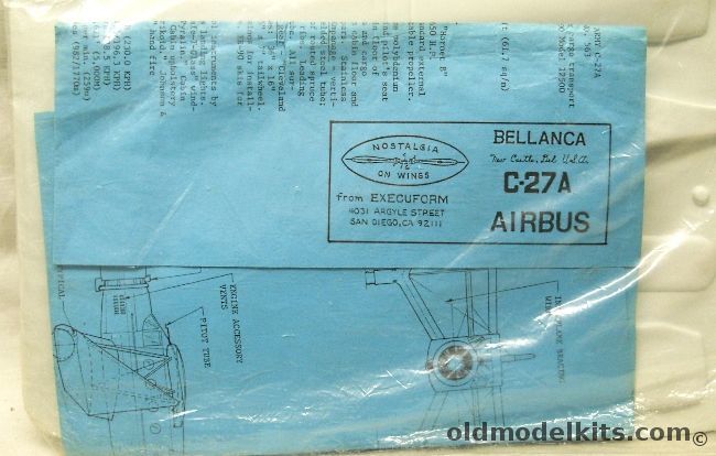 Execuform 1/72 Bellanca C-27A Airbus - Bagged plastic model kit